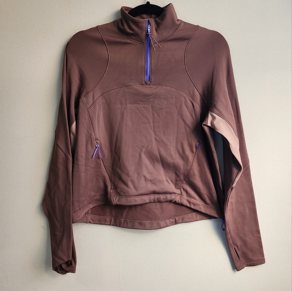 Lululemon Tech Fleece Hiking 1/4 Zip Pullover	 Size 6
